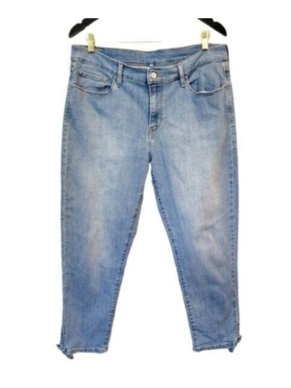 Levi's | High Rise Slim Skinny Jeans Cropped Light Wash